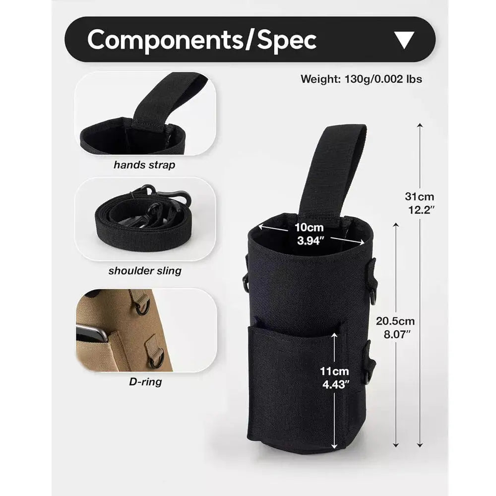 Celestial Magnetic Gym Water Bottle Bag Holder