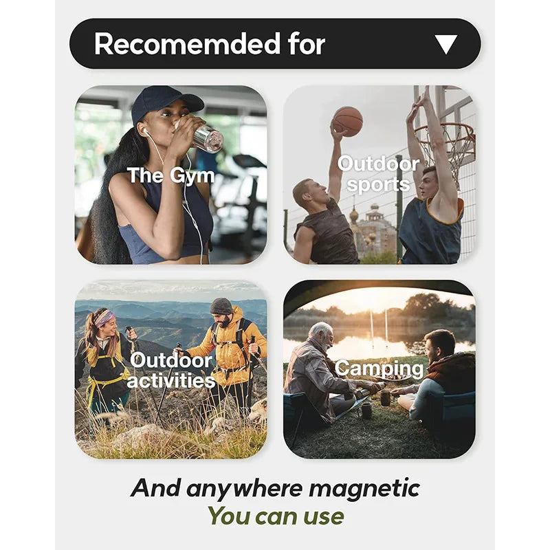 Celestial Magnetic Gym Water Bottle Bag Holder