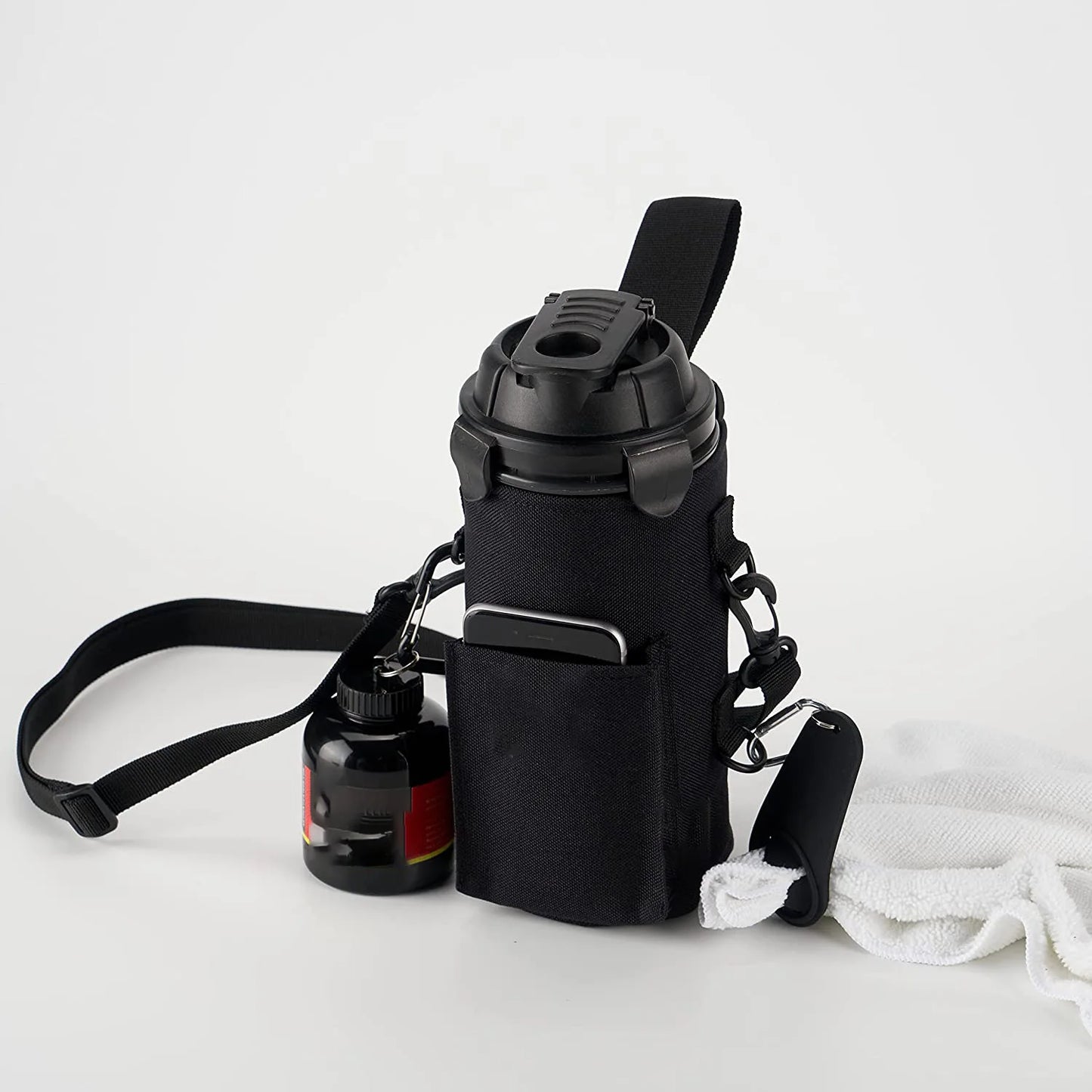 Celestial Magnetic Gym Water Bottle Bag Holder