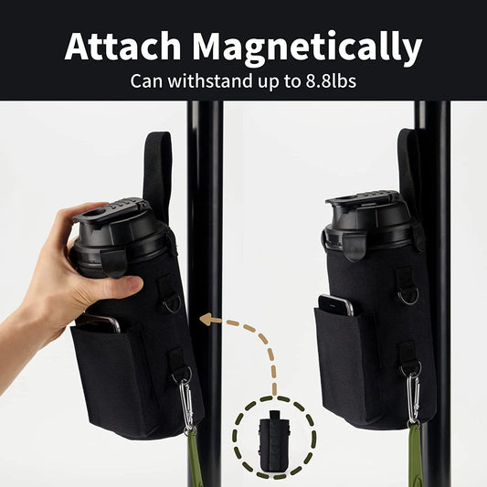 Celestial Magnetic Gym Water Bottle Bag Holder